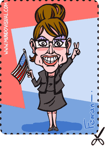 La caricatura de Sarah Palin