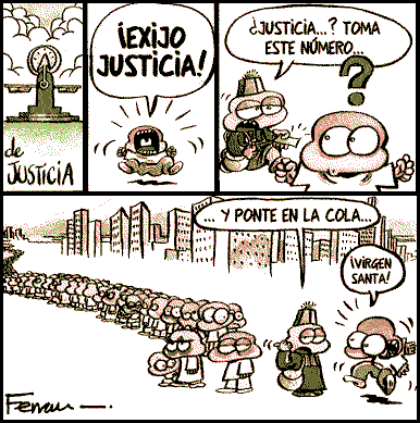 Huelga de justicia en España